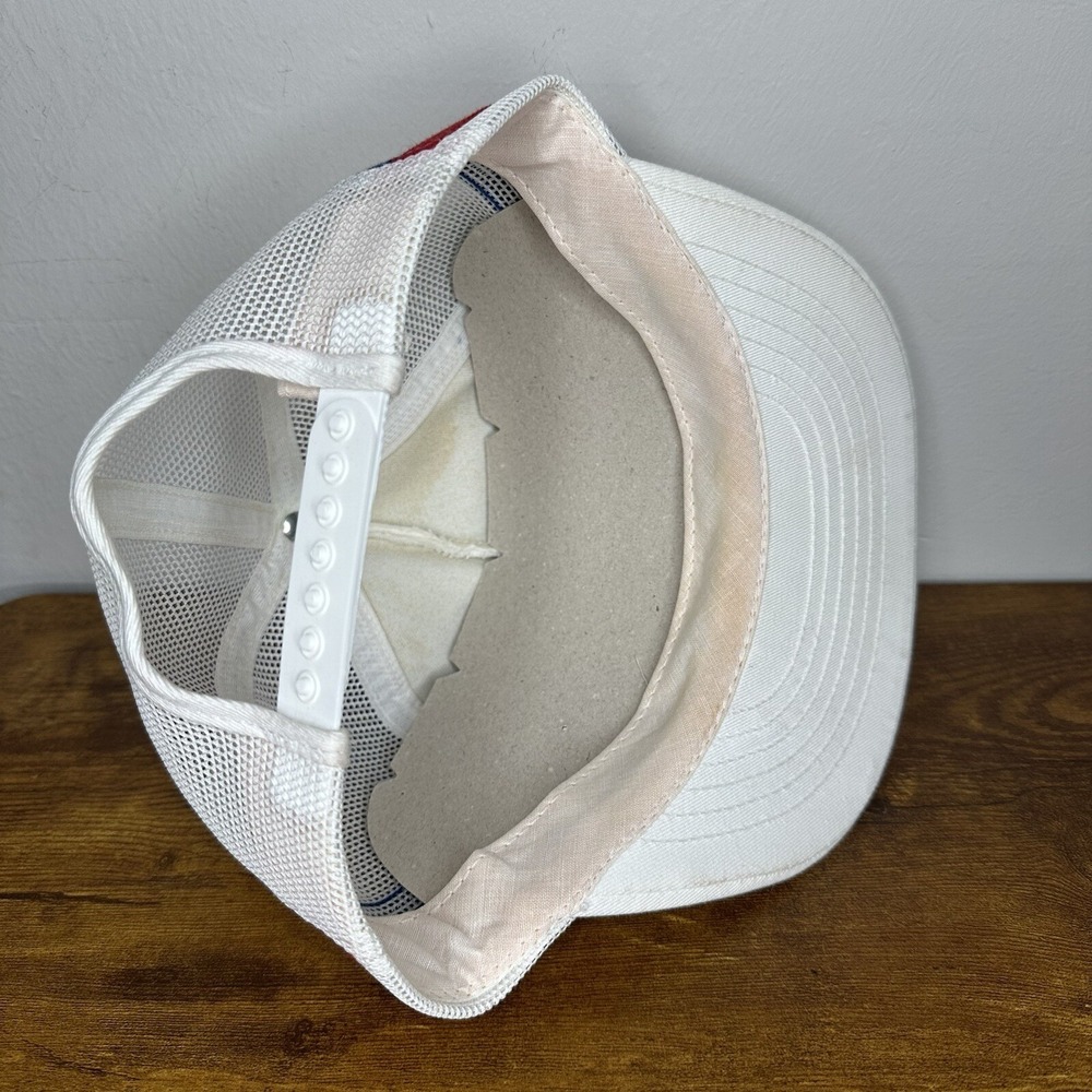 Vintage IBF Goodrich T/A Radials Tires 2 Stripe Mesh Trucker Snapback Hat 80s - Picture 4 of 4